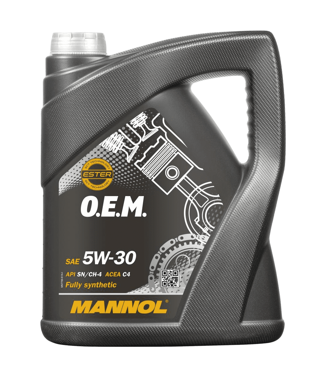 Моторное масло Mannol 7706 O.E.M. 5W30 C4, 5л